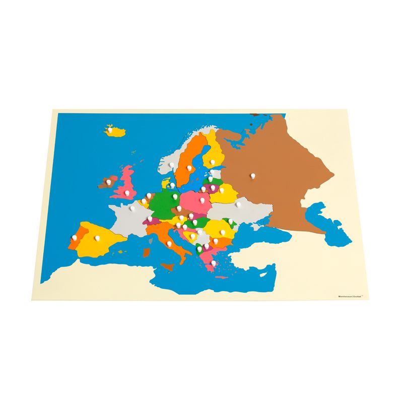 Ghép hình bản đồ Châu Âu - ARIKO
