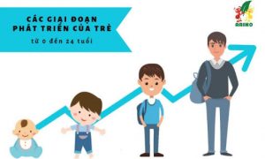 Các giai đoạn phát triển của trẻ từ 0-24 tuổi